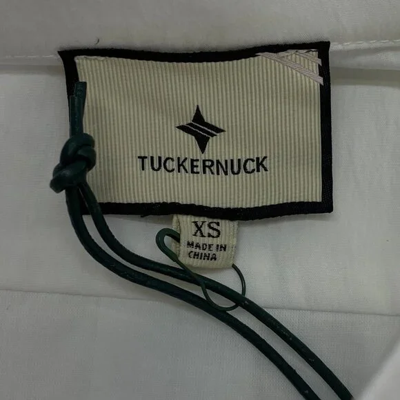 Tuckernuck Charlie Mini Dress • Size XS • White • Sleeveless Button-Down - Picture 5 of 10